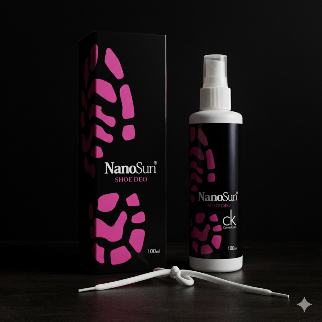 Nanosan shoe freshener and disinfectant