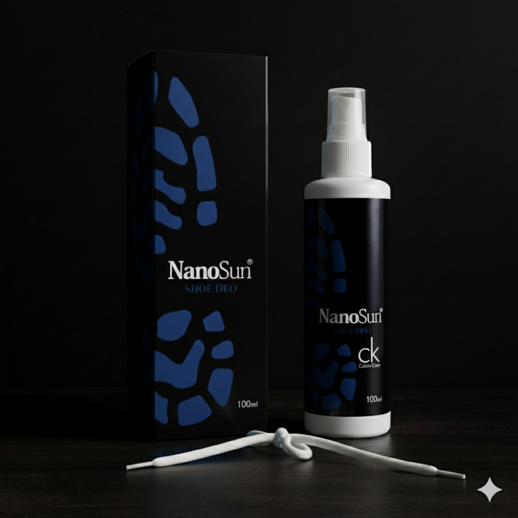 Nanosan shoe freshener and disinfectant
