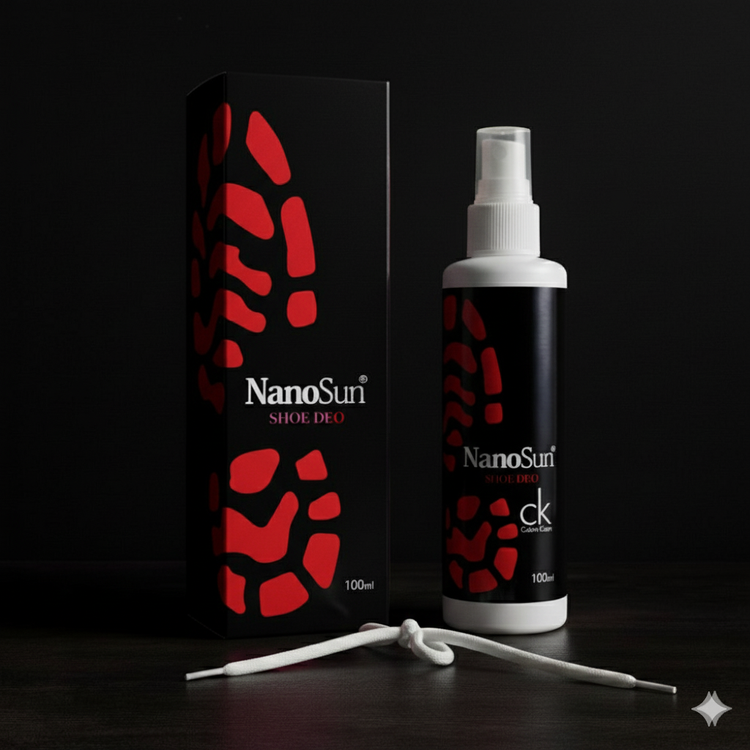 Nanosan shoe freshener and disinfectant