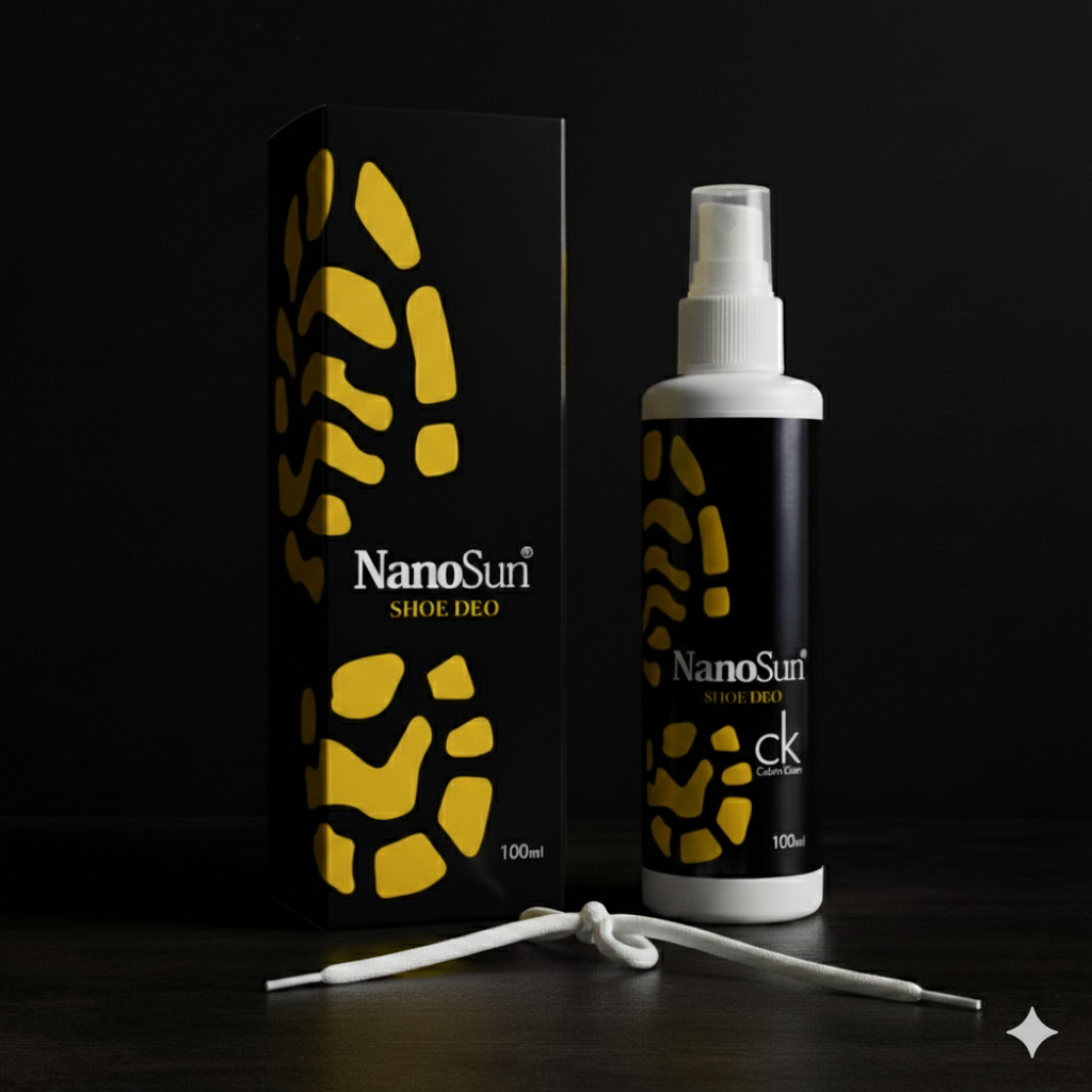 Nanosan shoe freshener and disinfectant