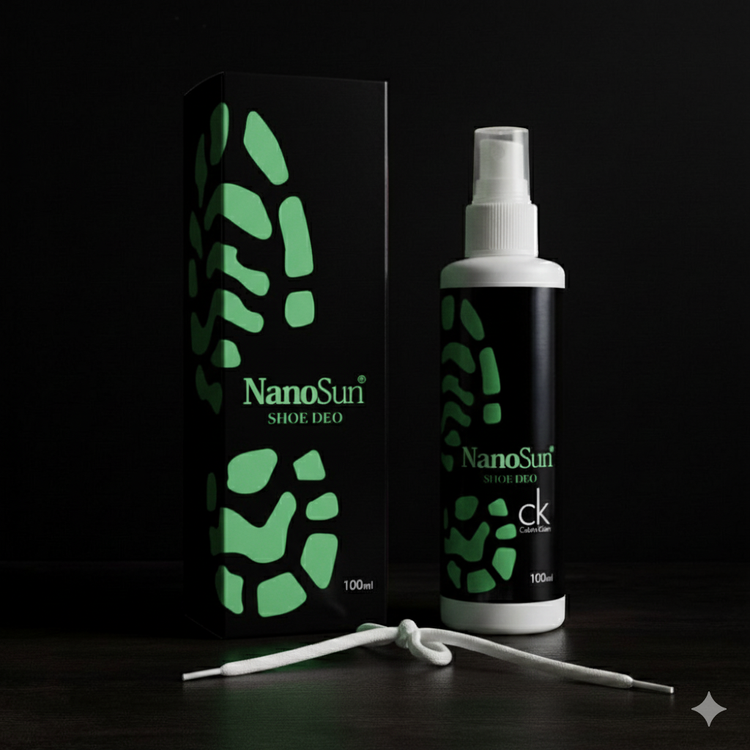 Nanosan shoe freshener and disinfectant
